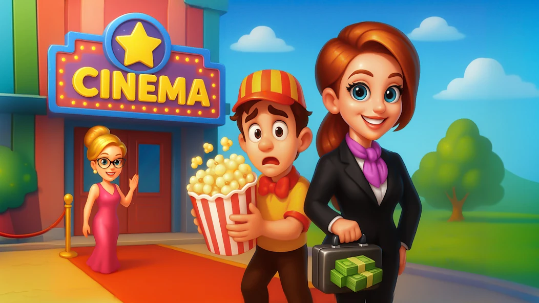 Hollywood Films Movie Theatre Tycoon Game screenshot 4