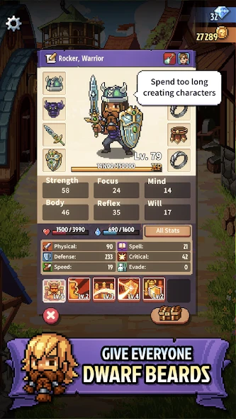 Knights of Pen and Paper 3 APK screenshot 3