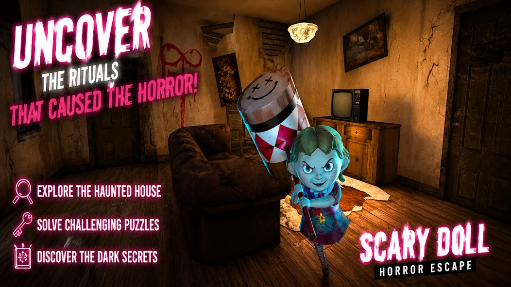 Scary Doll:Horror in the House screenshot 2