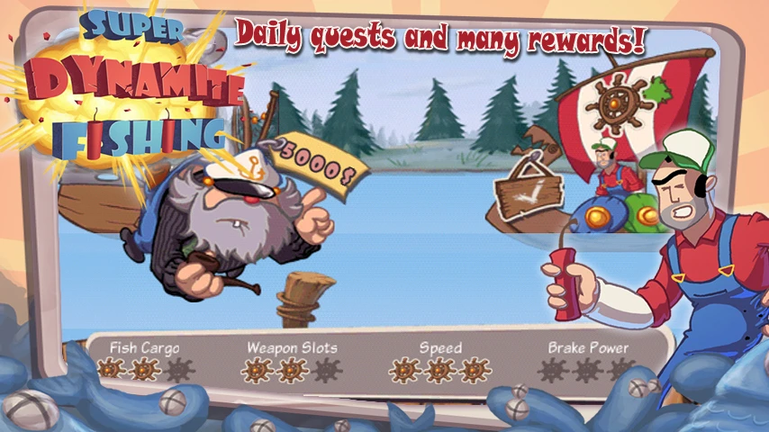 Super Dynamite Fishing Premium screenshot 4
