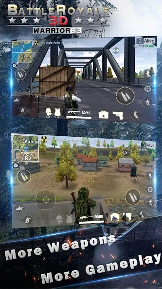 Battle Royale 3D - Warrior63 screenshot 3