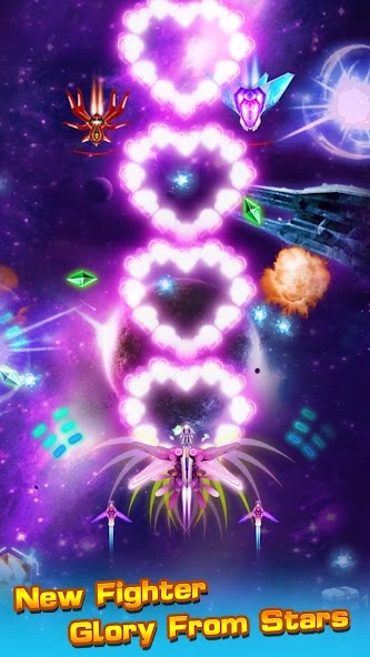 Galaxy Shooter-Space War Shooting Games screenshot 2
