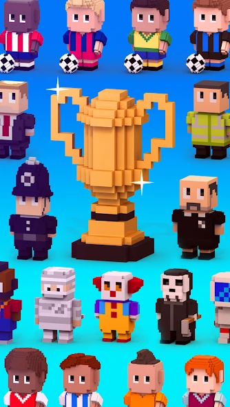 Download Blocky Soccer (MOD, Unlimited Gift) 1.1.70 screenshot 5