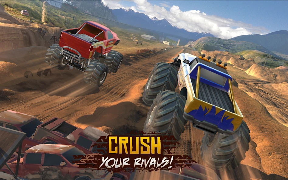 Racing Xtreme 2: Top Monster Truck & Offroad Fun screenshot 2