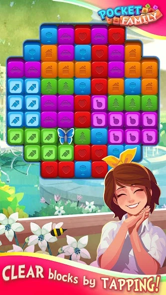 Pocket Family Dreams: Play & Build a Virtual Home screenshot 1