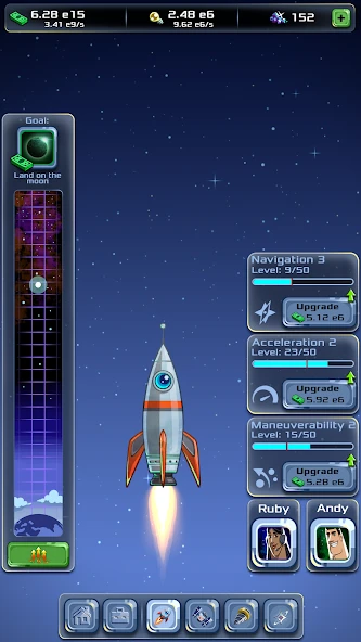 Idle Tycoon: Space Company screenshot 1