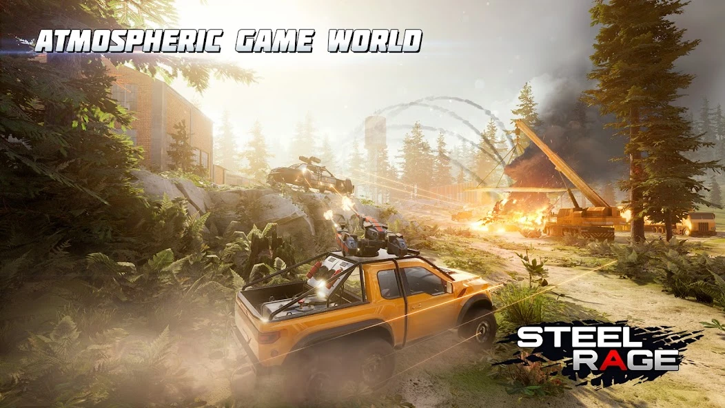 Steel Rage: Mech Cars PvP War, Twisted Battle 2021 screenshot 3