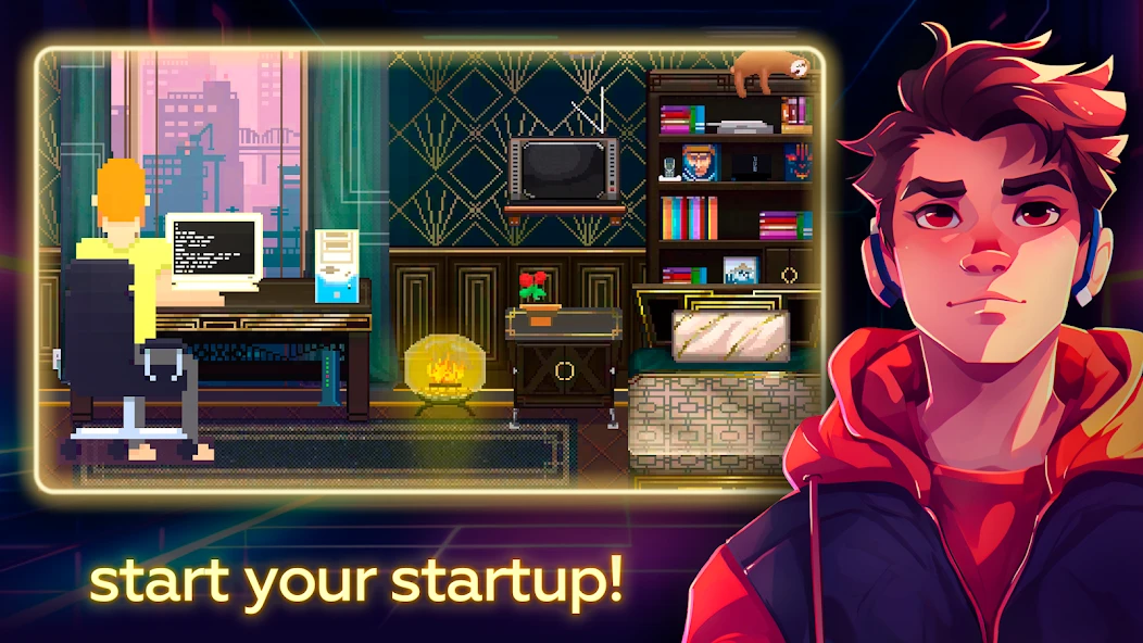 Dev Empire Tycoon 2: game developer simulator screenshot 1