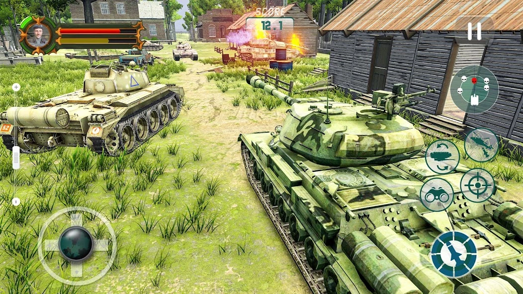Free Battle of Tank Games: Army World War Machines screenshot 5