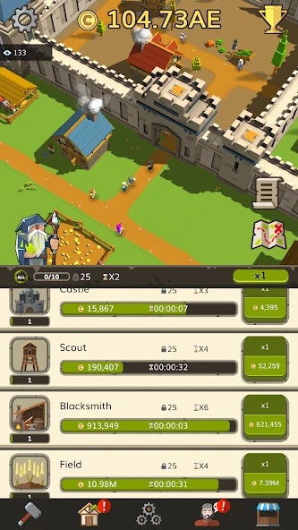 Idle Medieval Tycoon - Idle Clicker Tycoon Game screenshot 2
