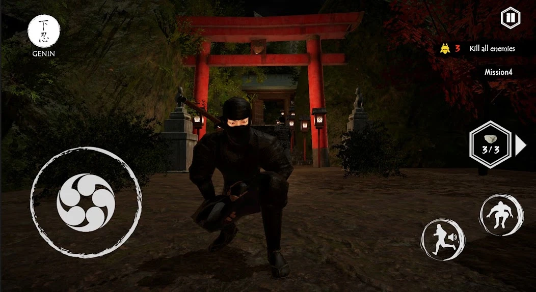 Ninja Assassin – Stealth Game APK screenshot 1