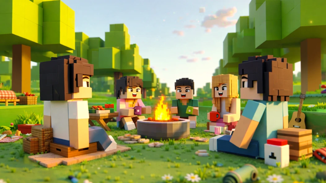 Town Building Life Simulator APK screenshot 1