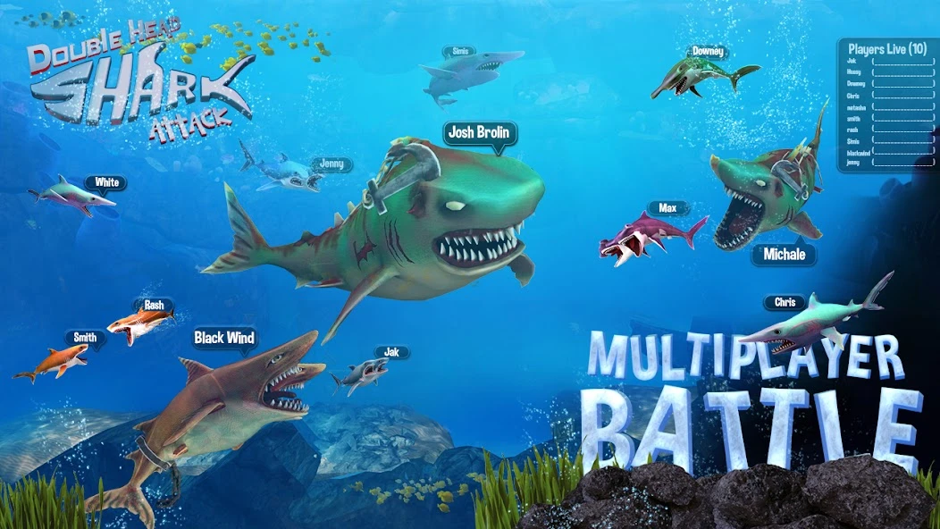 Double Head Shark Attack – Multiplayer screenshot 2