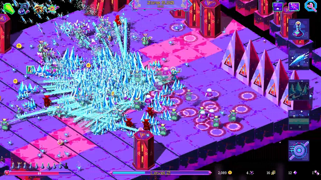 Neon Spellstorm APK screenshot 2