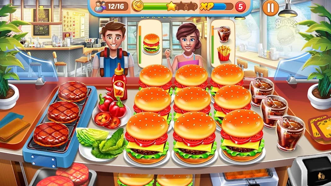 Chef's Life : Crazy Restaurant Kitchen screenshot 1