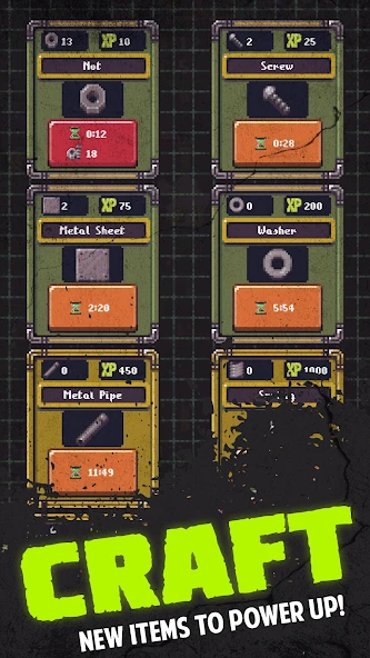 Idle Wasteland: RPG Survival screenshot 5