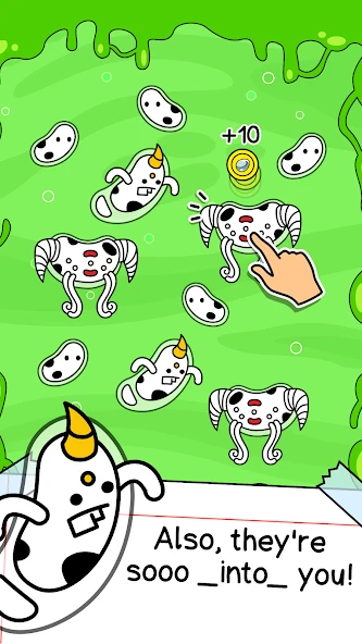 Bacteria Evolution - Merge and Create Germs screenshot 2