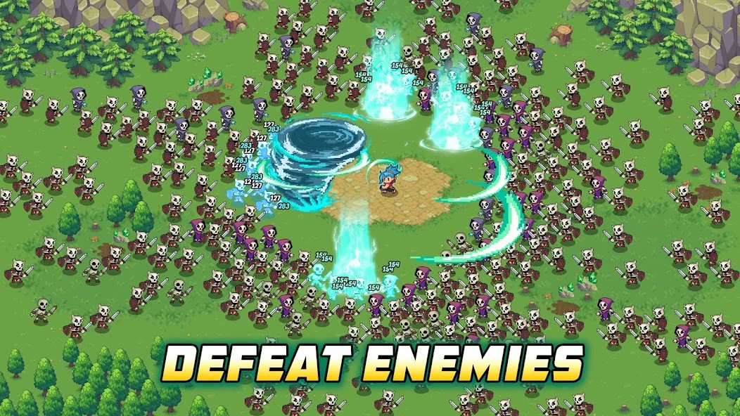 Guardian War: RPG Pixel Games APK screenshot 1