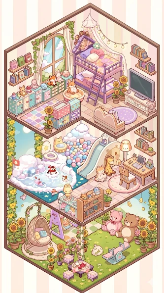 Kawaii Puzzle - My Pocket World 2D screenshot 3