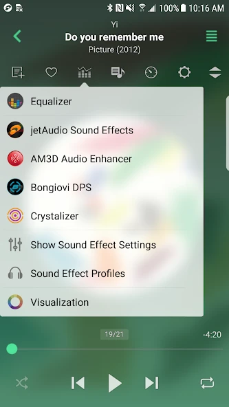 jetAudio+ Hi-Res Music Player APK screenshot 1