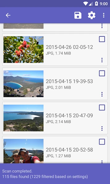 DiskDigger Pro file recovery APK screenshot 1