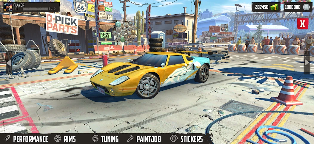 Junkyard Rush Racing APK screenshot 1