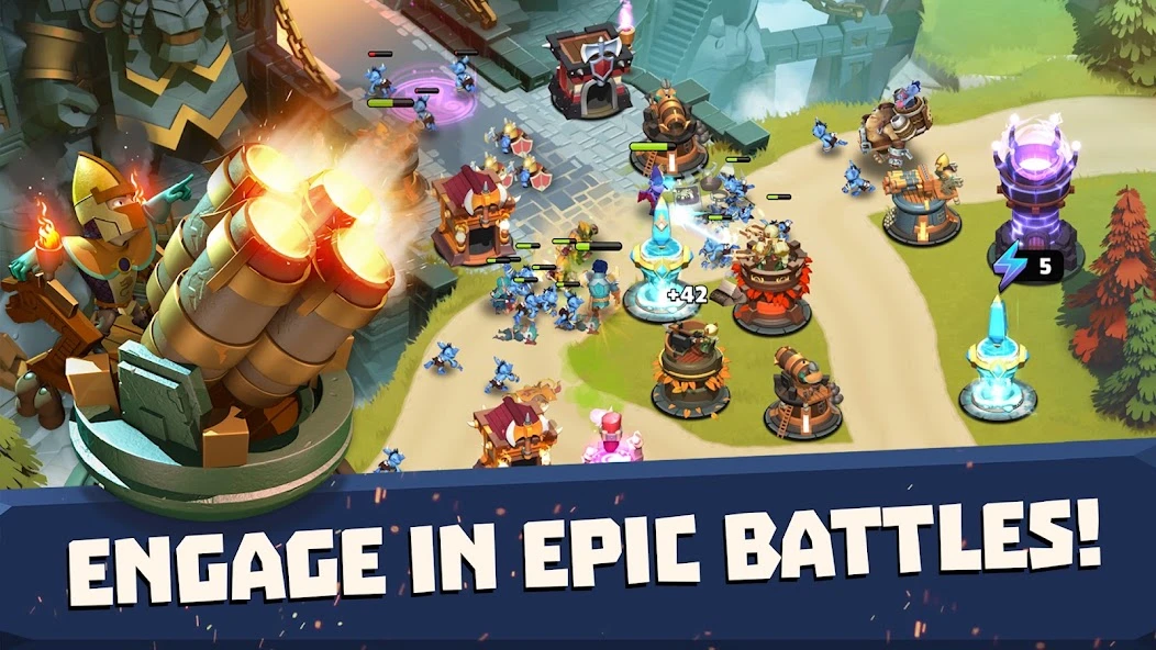 Castle Creeps TD screenshot 1