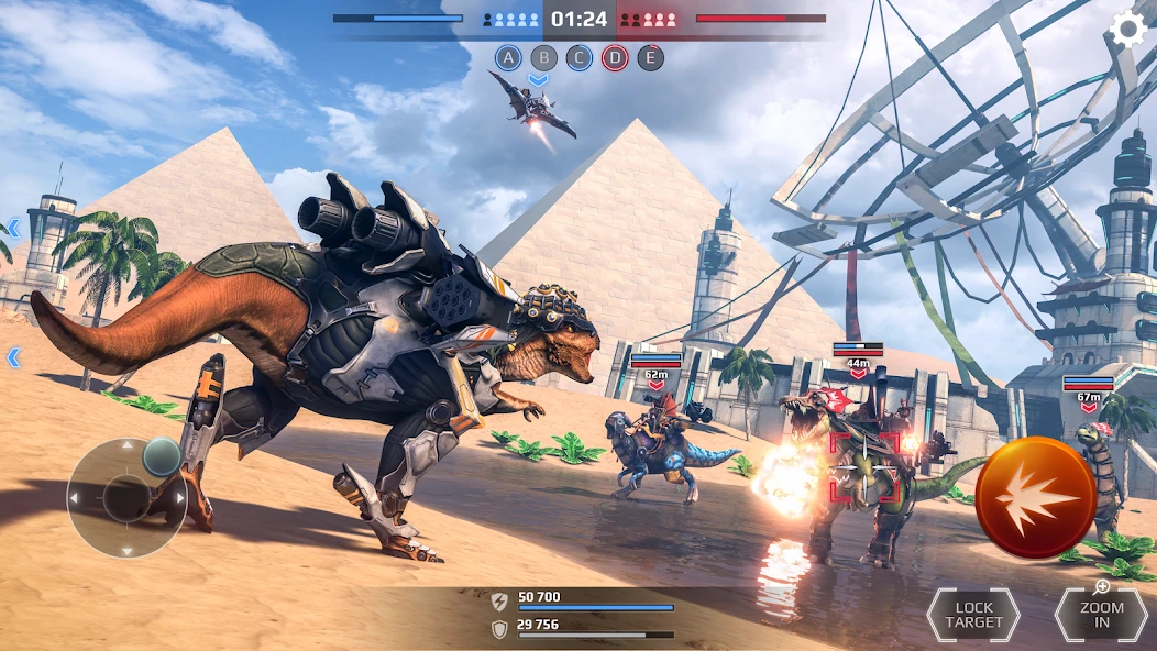 Jurassic Monster World: Dinosaur War 3D FPS screenshot 2