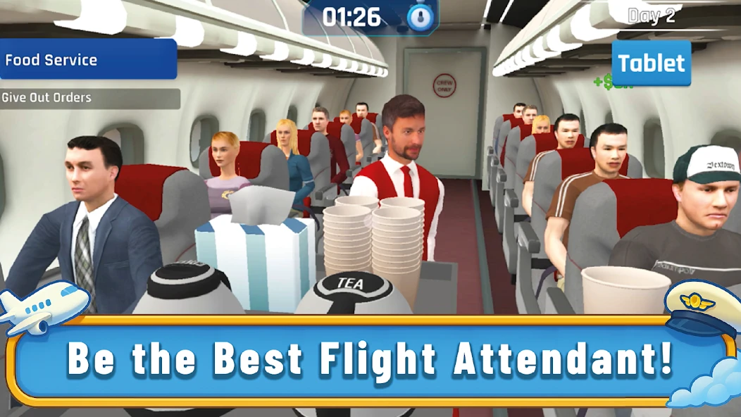 Cabin Crew Simulator APK screenshot 4