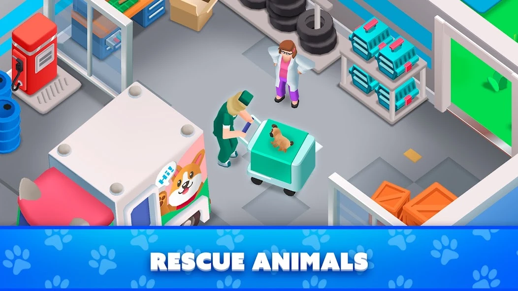 Pet Rescue Empire Tycoon Game APK screenshot 4