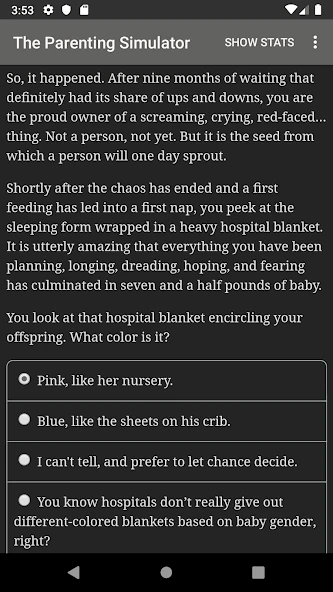The Parenting Simulator APK screenshot 3