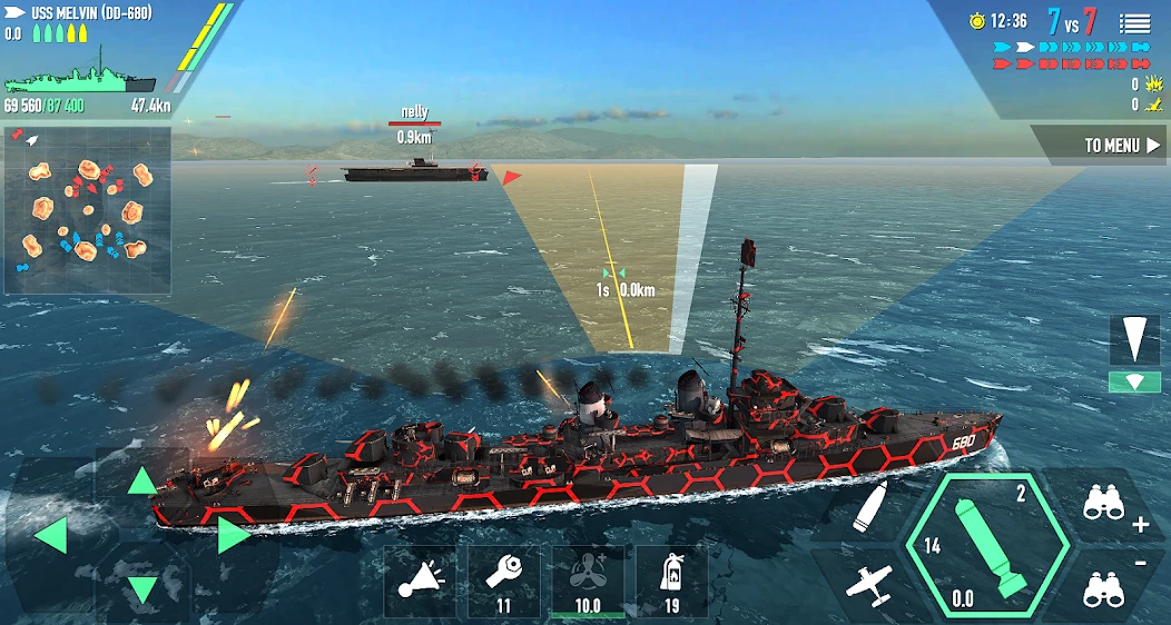 Battle of Warships: Naval Blitz screenshot 2