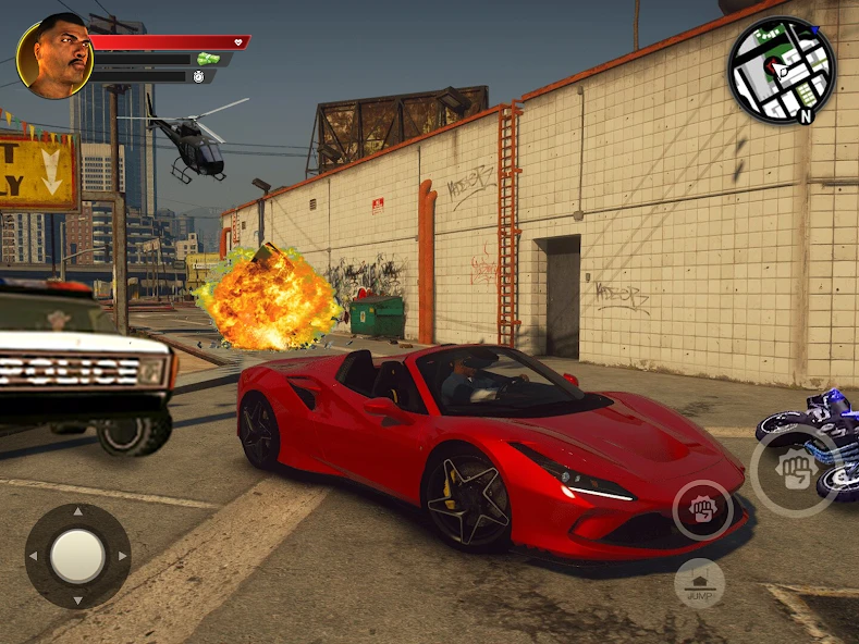 San Andreas Auto Gang Wars: Grand Real Theft Fight screenshot 4