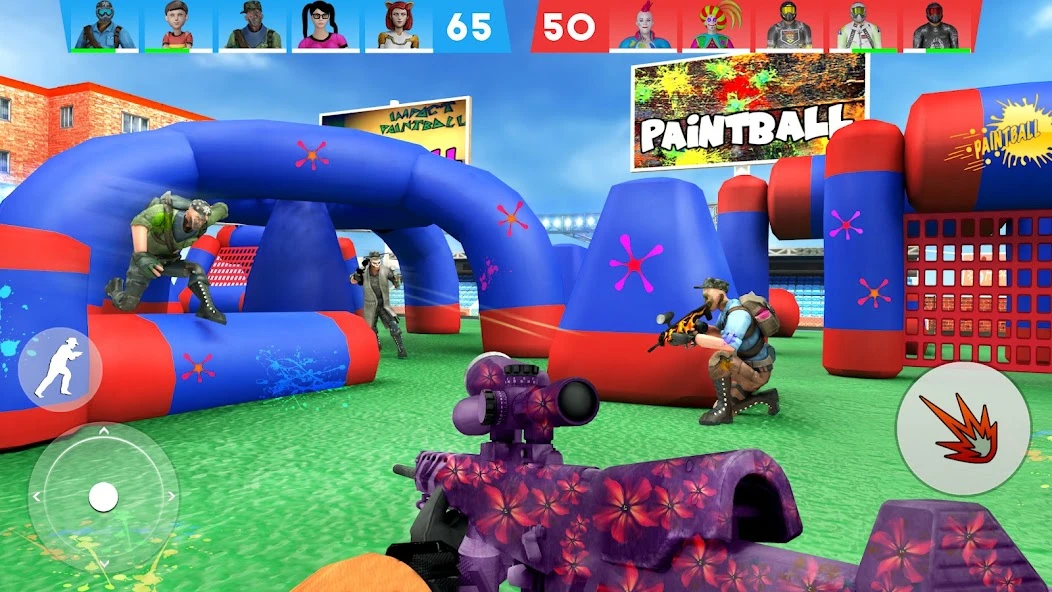Paintball Shooting Games 3D screenshot 4