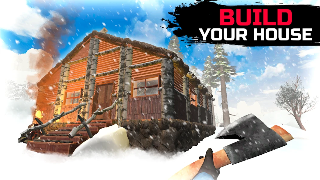WinterCraft: Survival Forest APK screenshot 1