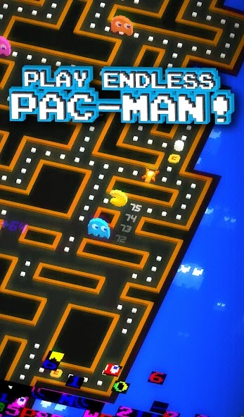 Download PAC-MAN 256 - Endless Maze (MOD, money/unlocked) 2.0.0 screenshot 1