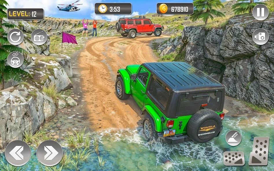 6x6 Spin Offroad Mud Runner Truck Drive Games 2018 screenshot 1