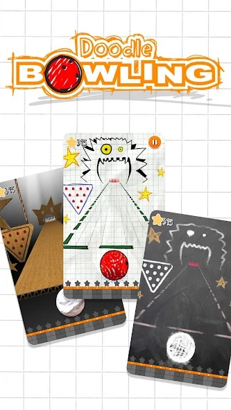 Download Doodle Bowling (MOD, unlimited money) 1.6 screenshot 1