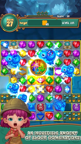 Jewels fantasy: match 3 puzzle screenshot 3
