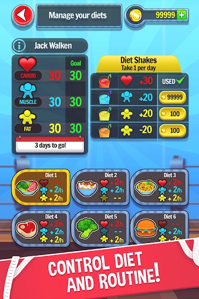 Fat No More - Be the Biggest Loser in the Gym! screenshot 3