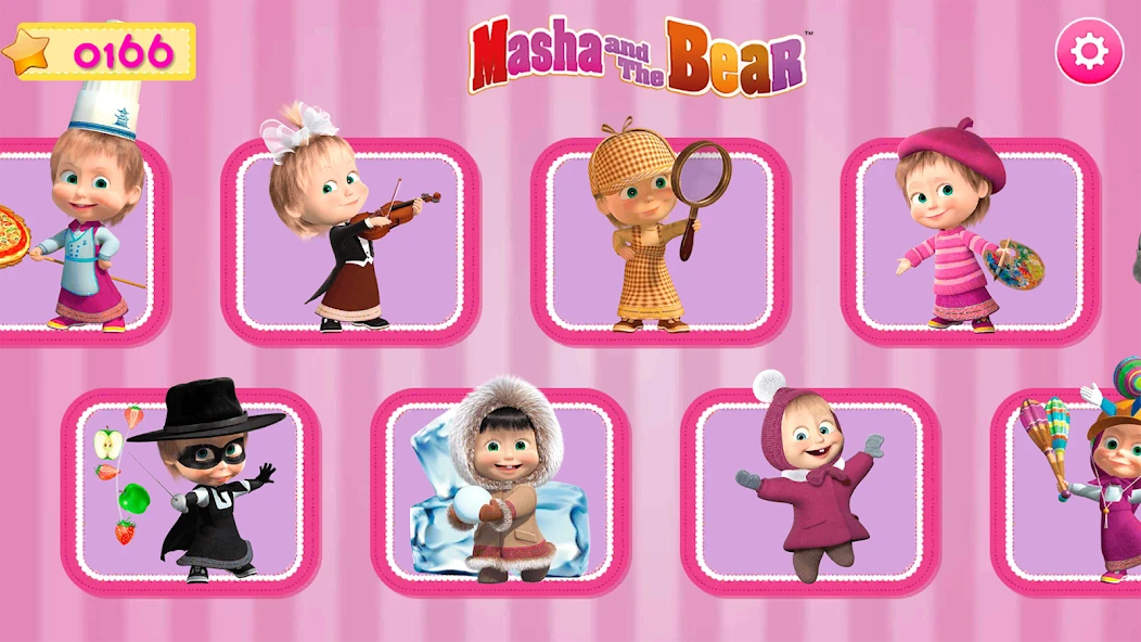 Masha and the Bear. Games & Activities screenshot 1