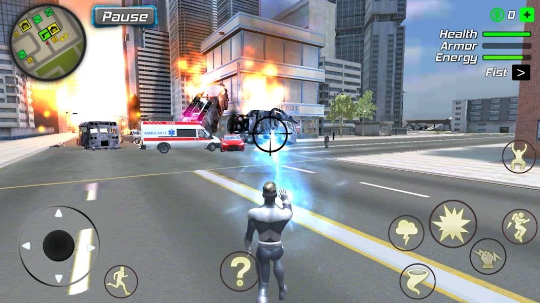Hurricane Superhero : Wind Tornado Vegas Mafia screenshot 4