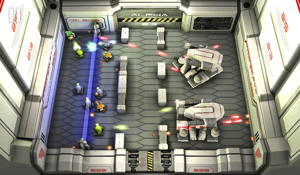 Tank Hero: Laser Wars screenshot 1
