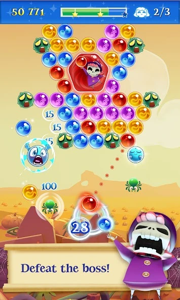 Download Bubble Witch 2 Saga (MOD, acceleration/lives) 1.54.4 screenshot 2