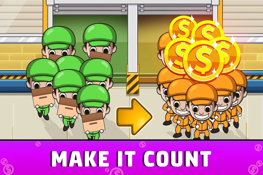 Idle Factory Tycoon screenshot 2