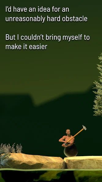 Getting Over It with Bennett Foddy screenshot 2