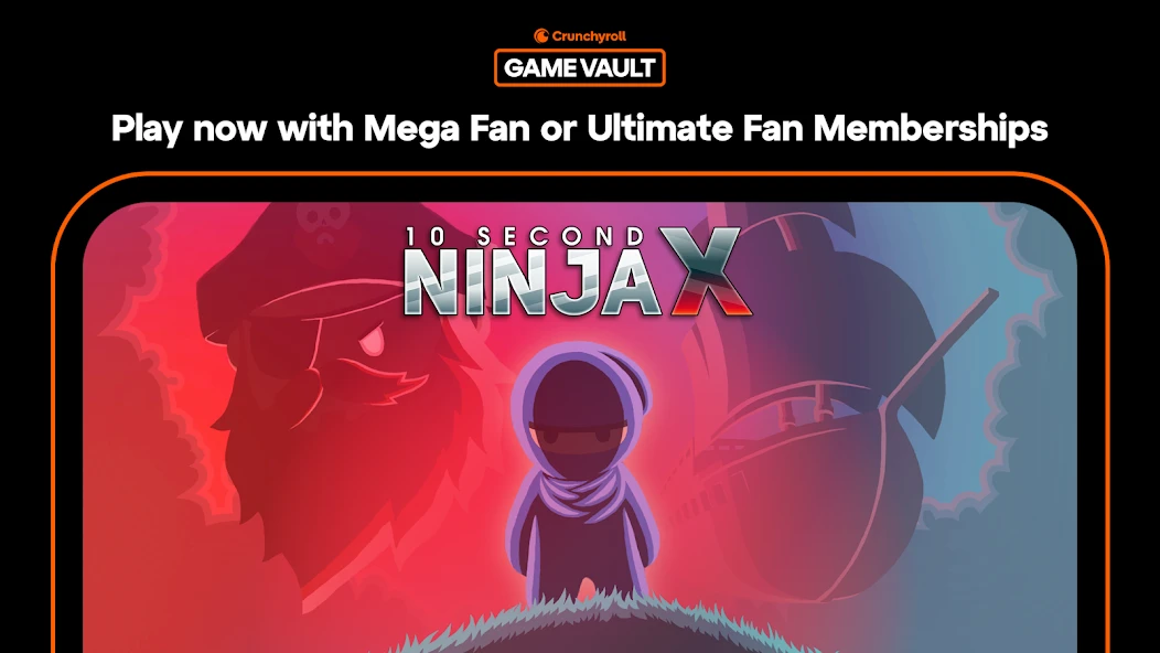 Crunchyroll: 10 Second Ninja X screenshot 1