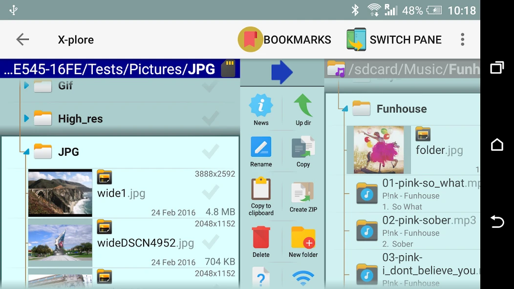 X-plore File Manager APK screenshot 1
