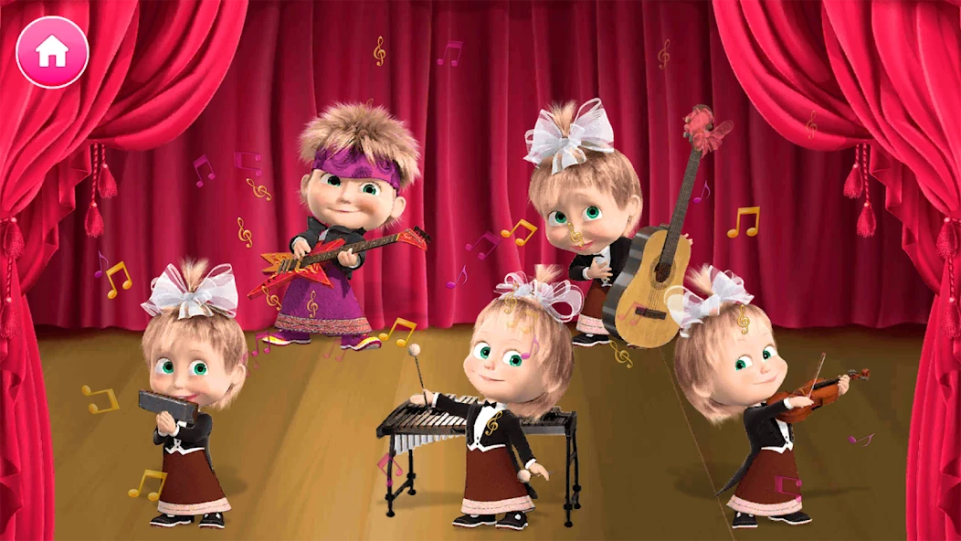 Masha and the Bear. Games & Activities screenshot 2