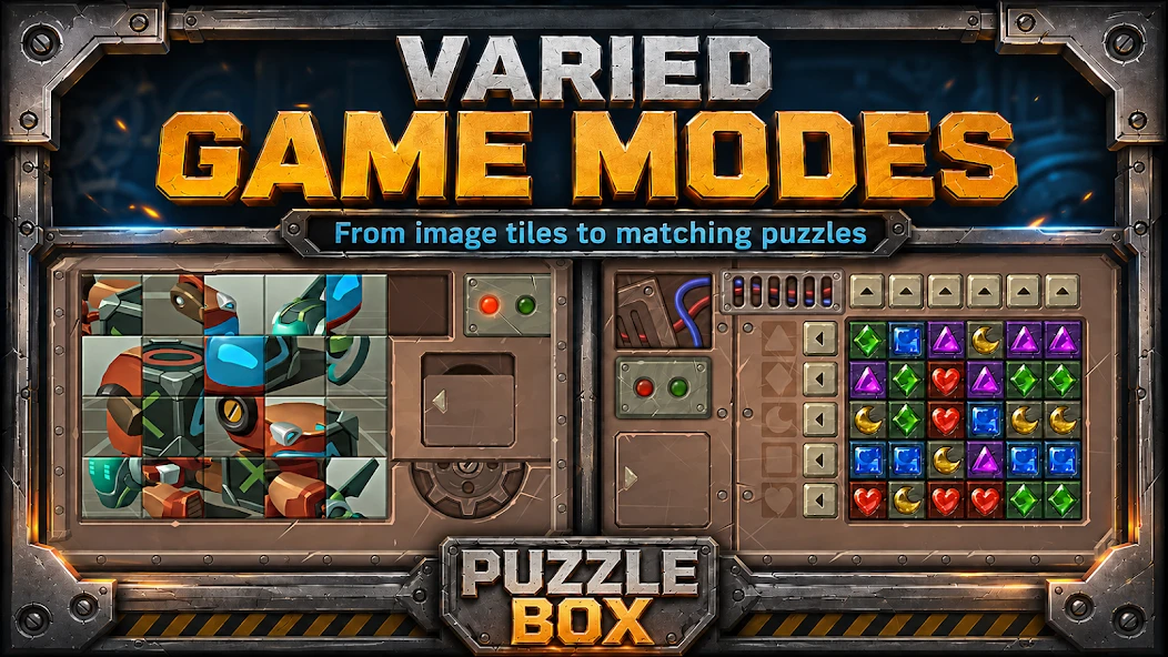 Metal Box ! Hard Logic Puzzle screenshot 4